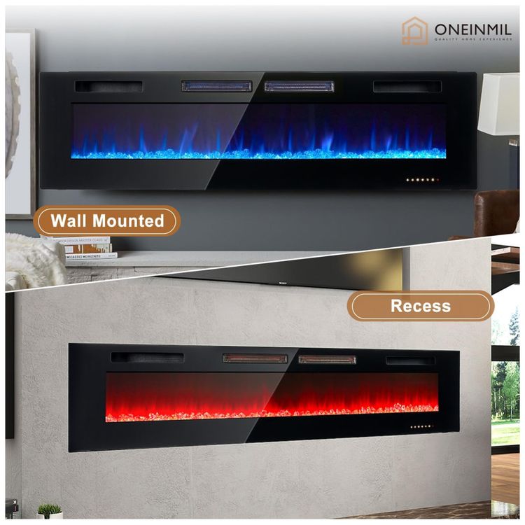 Lareira-Eletrica-oneinmil-de-173-cm-Embutida-ou-de-Parede-Imagem-1