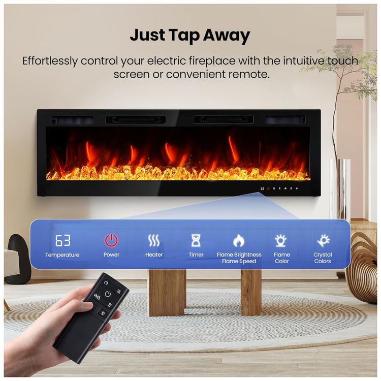 Lareira-Eletrica-de-178-cm-Realsmart-1500W-de-Parede-ou-Imagem-5