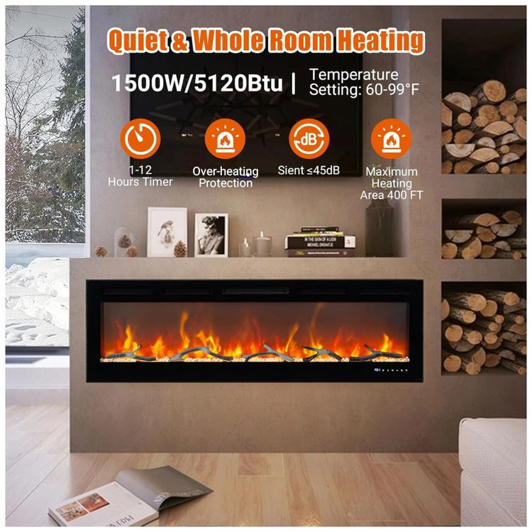 Lareira-Eletrica-de-152-cm-Embutida-ou-de-Parede-com-LED-Imagem-3