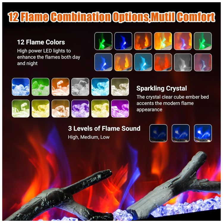 Lareira-Eletrica-de-127-cm-Embutida-ou-de-Parede-com-LED-Imagem-3