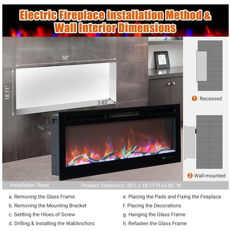 Lareira-Eletrica-de-127-cm-Embutida-ou-de-Parede-com-LED-Imagem-6