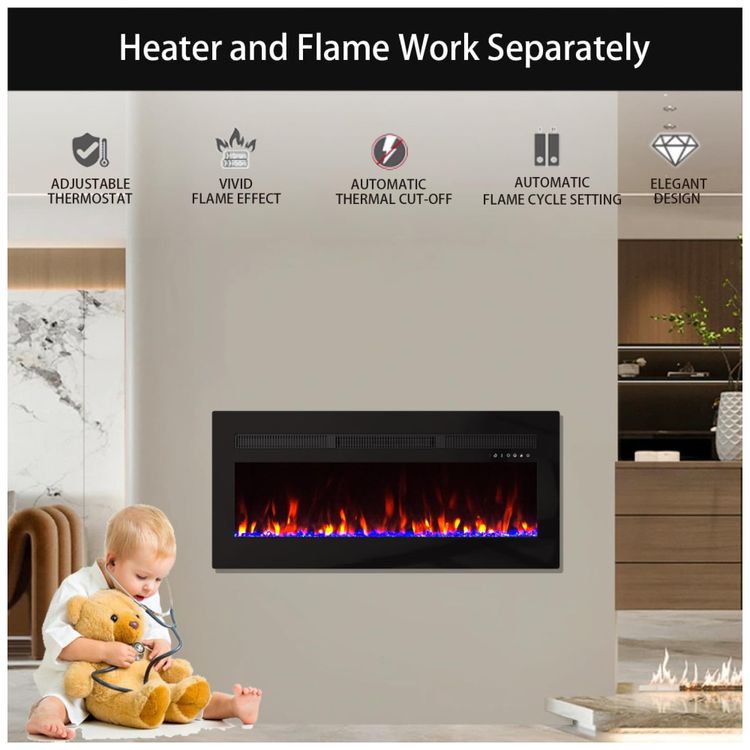 Lareira-Eletrica-Panana-de-152-cm-Embutida-ou-de-Parede-Imagem-6