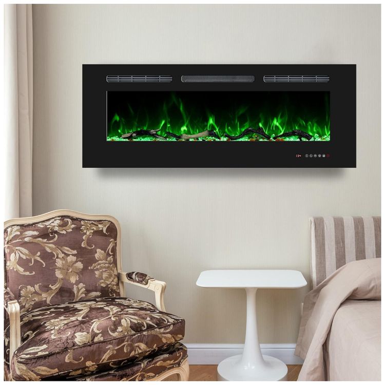 Lareira-Eletrica-de-122-cm-Recessada-na-Parede-e-Montada-Imagem-7