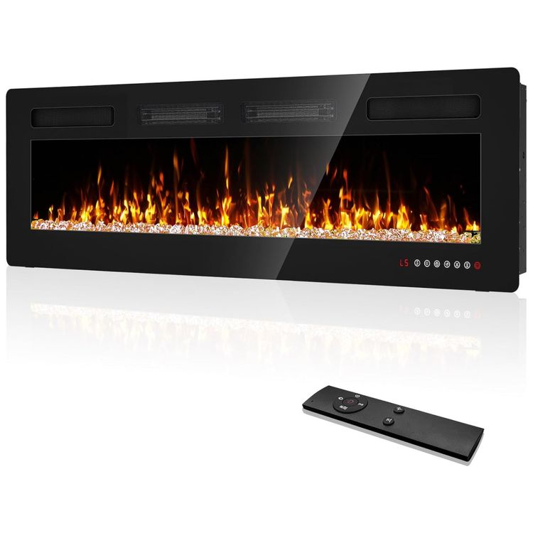 Lareira-Eletrica-Ultra-Fina-BREEZEHEAT-127-cm-Montada-na-Imagem-0