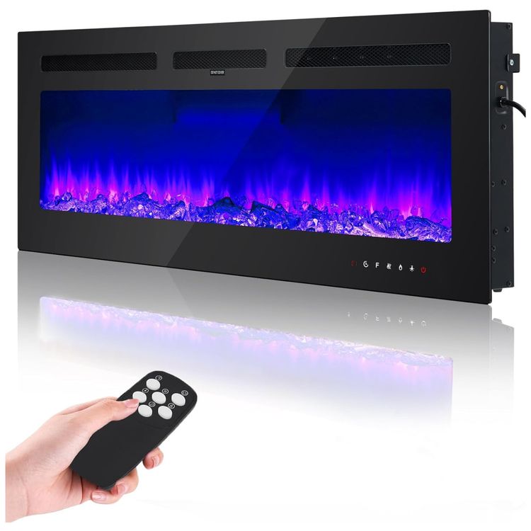 Lareira-Eletrica-127-cm-Recessada-e-Montada-na-Parede-Imagem-0
