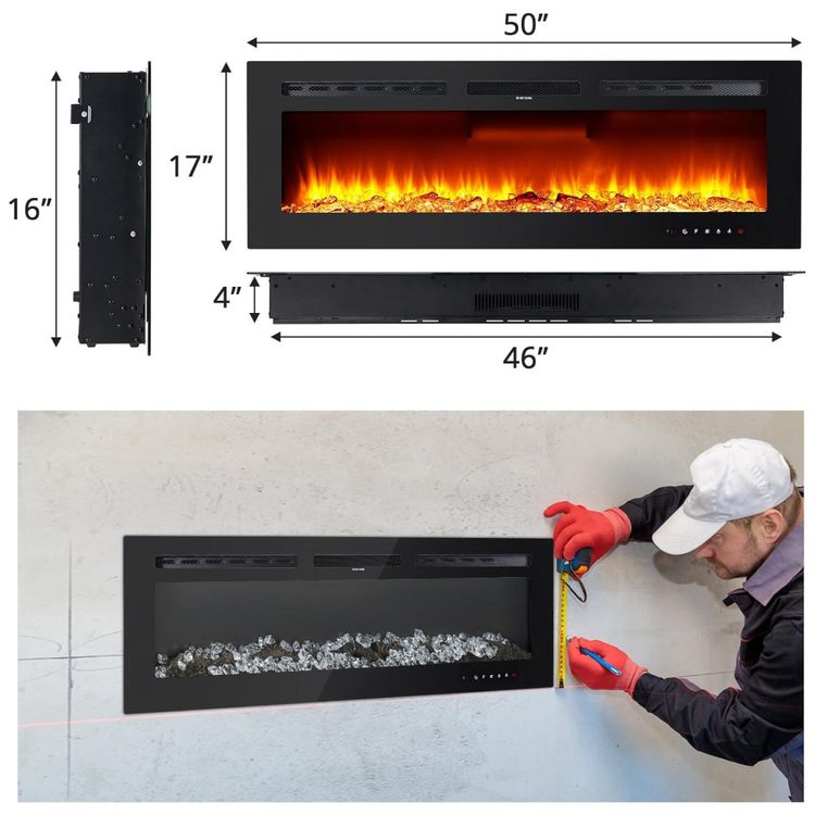 Lareira-Eletrica-152-cm-Recessada-e-Montada-na-Parede-Imagem-5