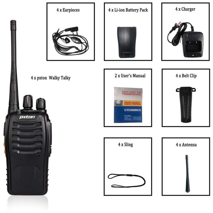 Radio-Comunicador-Walkie-Talkie-Pxton-Longo-Alcance-para-Imagem-5