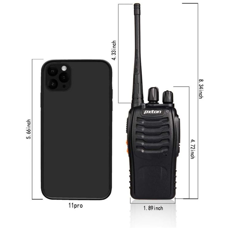 Radio-Comunicador-Walkie-Talkie-Pxton-Recarregaveis-Longo-Imagem-2