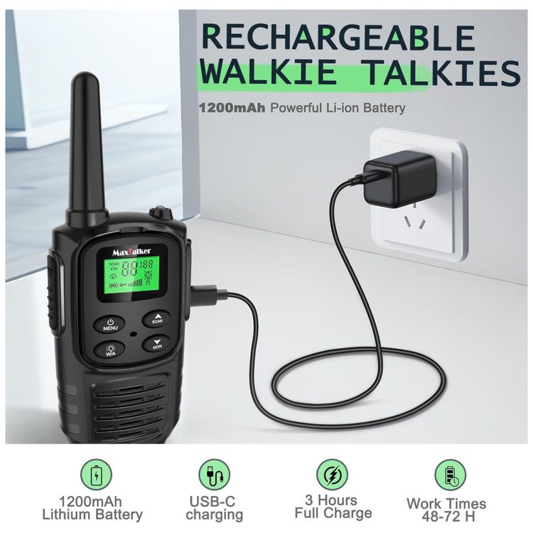 Radio-Comunicador-Walkie-Talkie-MaxTalker-Longo-Alcance-Imagem-2