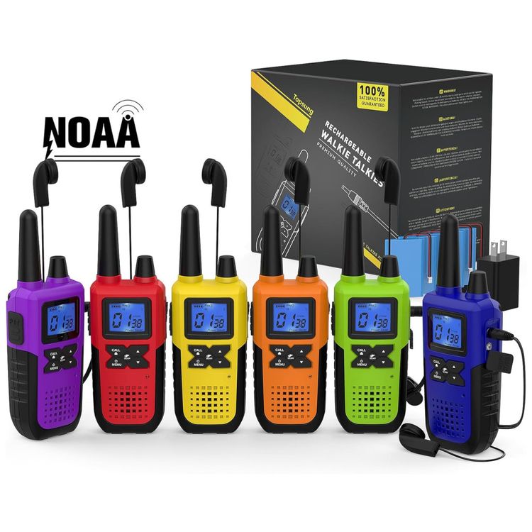 Radio-Comunicador-Walkie-Talkie-Topsung-Longo-Alcance-Imagem-0