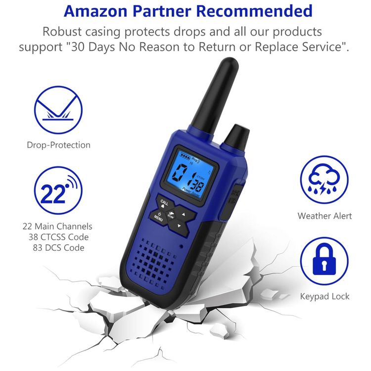 Radio-Comunicador-Walkie-Talkie-Topsung-Longo-Alcance-Imagem-6