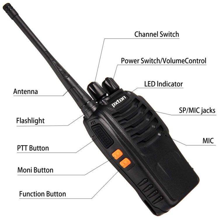 Radio-Comunicador-Walkie-Talkie-Pxton-Longo-Alcance-para-Imagem-1