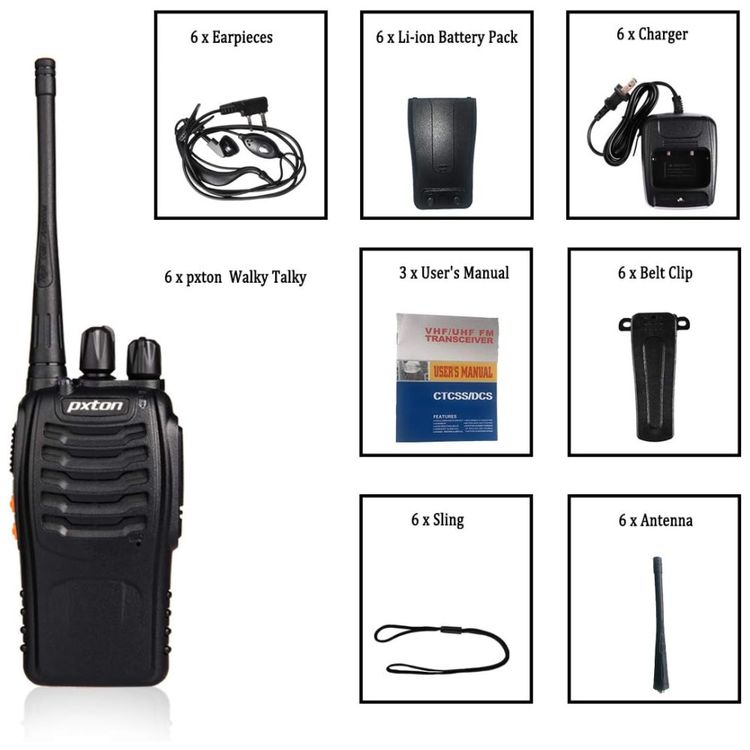Radio-Comunicador-Walkie-Talkie-Pxton-Longo-Alcance-para-Imagem-6