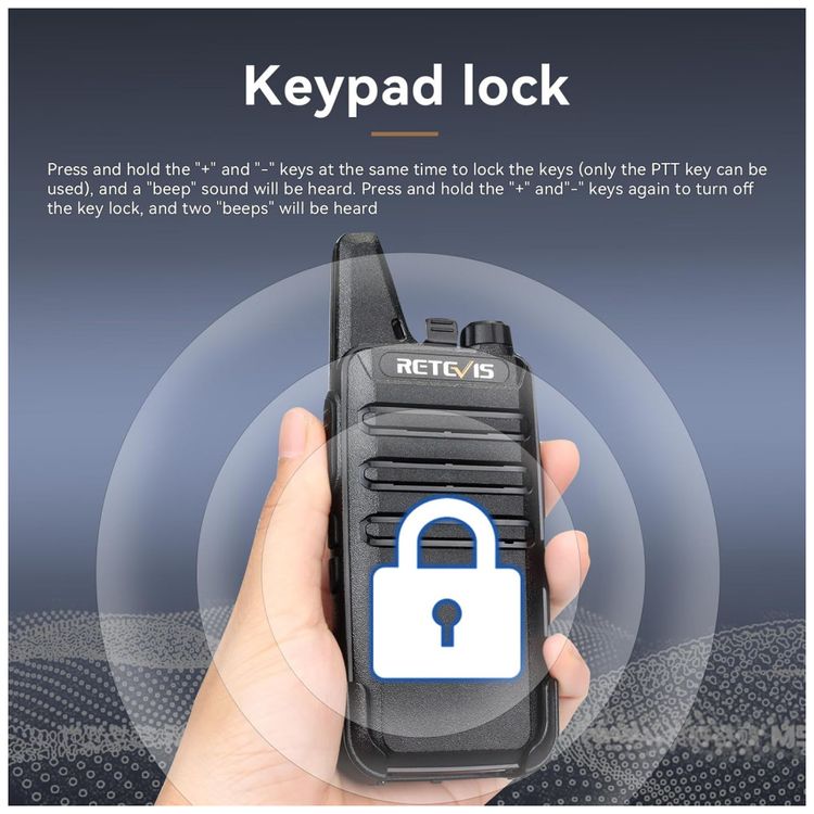 Radio-Comunicador-Walkie-Talkie-Recarregavel-Retevis-RT22-Imagem-8