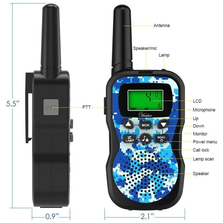 Radio-Comunicador-Walkie-Talkie-Huaker-para-Criancas-3-Imagem-1