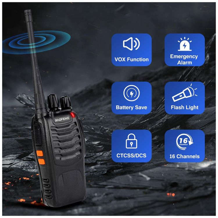 Radio-Comunicador-Walkie-Talkie-Baofeng-888S-Recarregaveis-Imagem-6