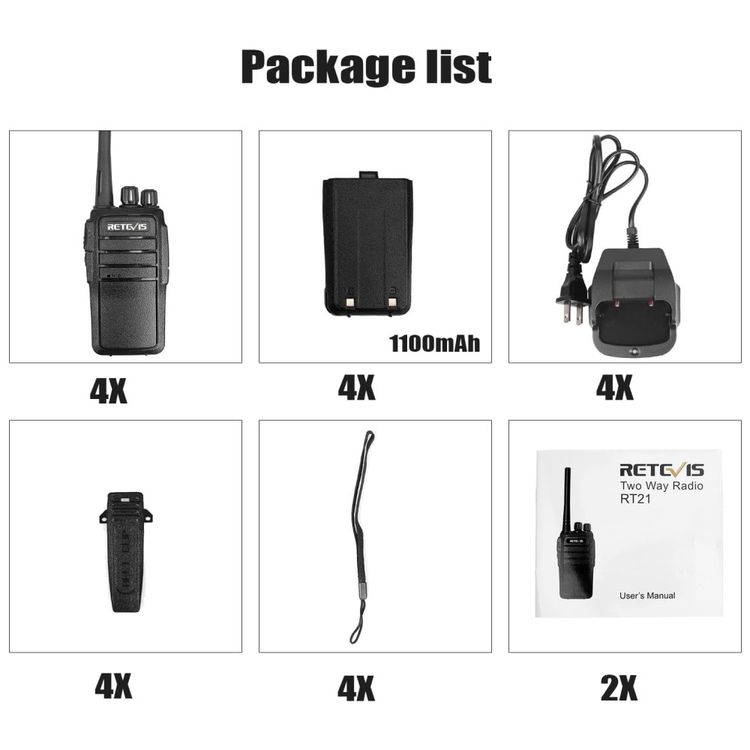 Radio-Comunicador-Walkie-Talkie-Retevis-RT21-para-Adultos-Imagem-7