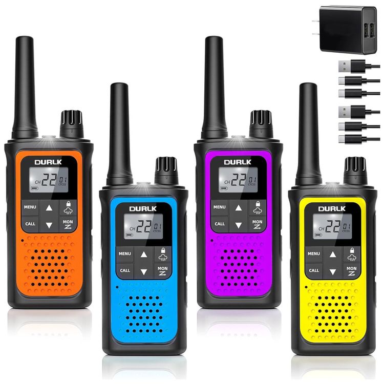 Radio-Comunicador-Walkie-Talkie-Durlk-Recarregaveis-de-Imagem-0