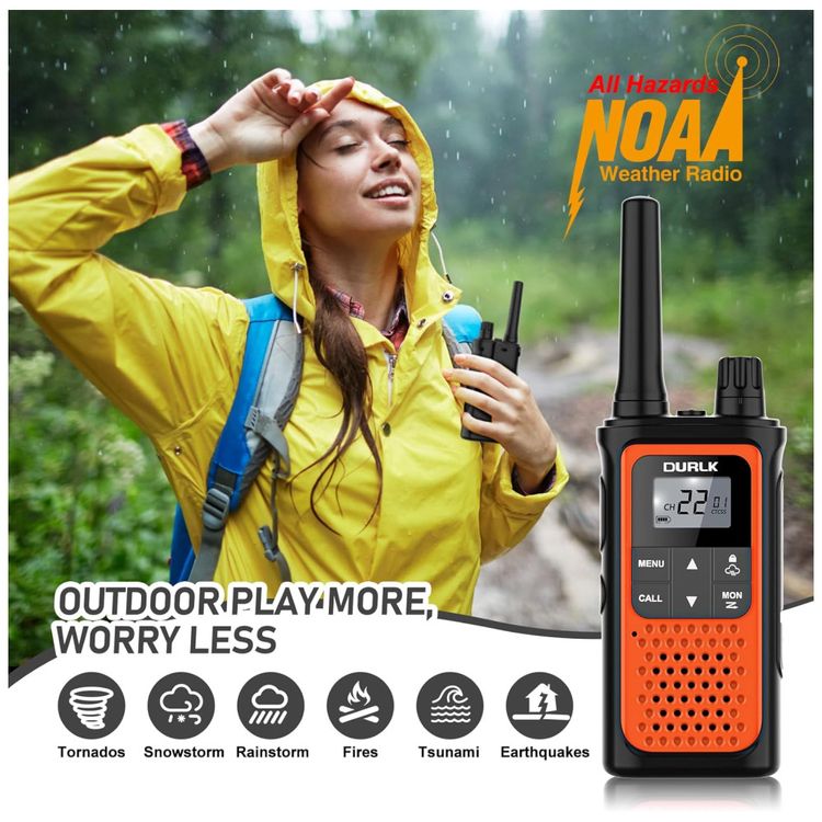 Radio-Comunicador-Walkie-Talkie-Durlk-Recarregaveis-de-Imagem-3