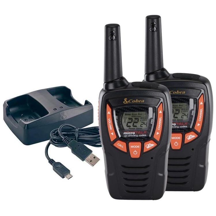 Radio-Comunicador-Walkie-Talkie-Cobra-ACXT390-Recarregavel-Imagem-0