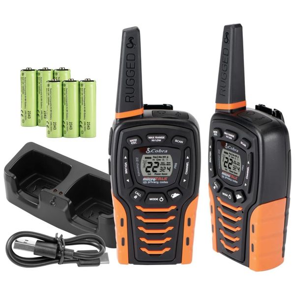 Radio-Comunicador-Walkie-Talkie-Cobra-ACXT645-a-Prova-Imagem-0