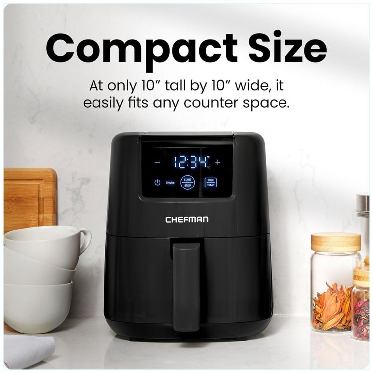Fritadeira-Air-Fryer-CHEFMAN-189L-Digital-Compacta-com-Imagem-1