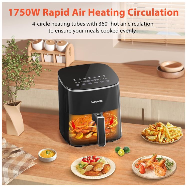 Fritadeira-Air-Fryer-FABULETTA-11-em-1-56L-230°C-Max-Imagem-4