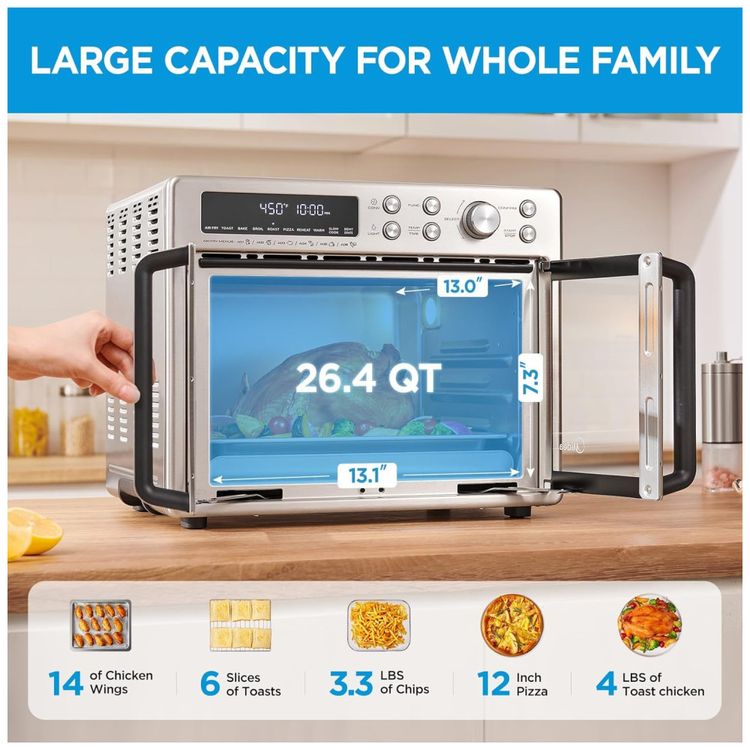 Forno-e-Fritadeira-Eletrica-Midea-Flexify-10-em-1-25L-Air-Imagem-3