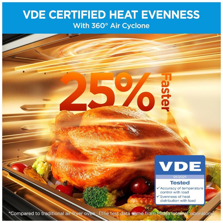 Forno-e-Fritadeira-Eletrica-Midea-Flexify-10-em-1-25L-Air-Imagem-4
