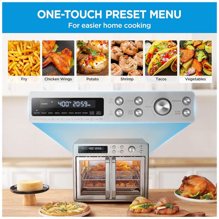 Forno-e-Fritadeira-Eletrica-Midea-Flexify-10-em-1-25L-Air-Imagem-7