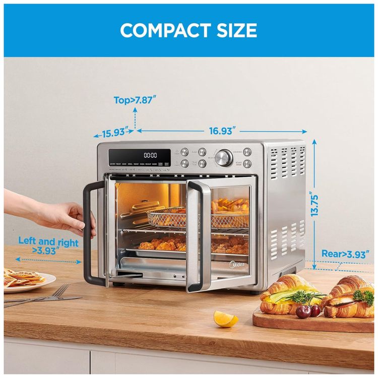Forno-e-Fritadeira-Eletrica-Midea-Flexify-10-em-1-25L-Air-Imagem-9