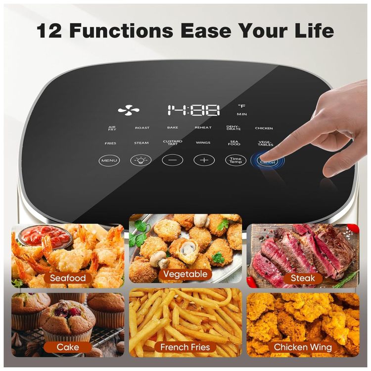 Fritadeira-Air-Fryer-OLIXIS-56L-com-janela-12-em-1--Imagem-7