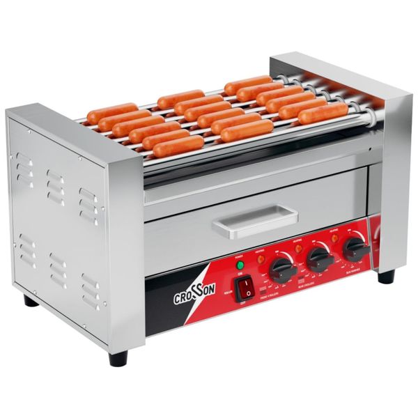 Maquina-de-Salsicha-Hot-Dog-Grill-CROSSON-7-rolos-Imagem-0