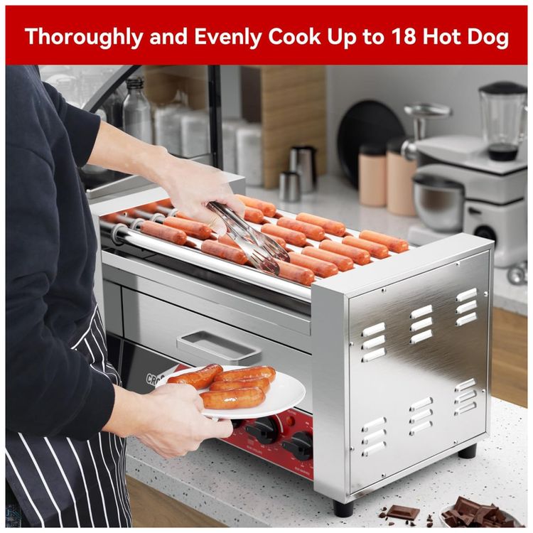 Maquina-de-Salsicha-Hot-Dog-Grill-CROSSON-7-rolos-Imagem-1
