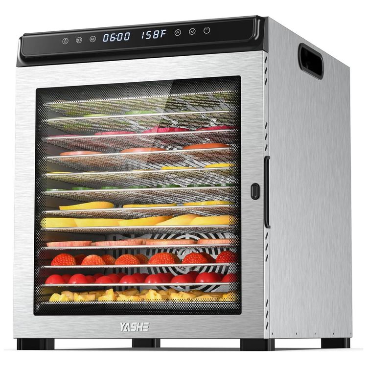 Desidratador-de-Alimentos-YASHE-12-Bandejas---1300W-Imagem-0