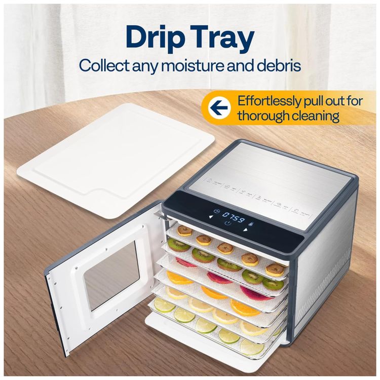 Desidratador-de-Alimentos-VIVOHOME-6-Bandejas-de-Aco-Imagem-6