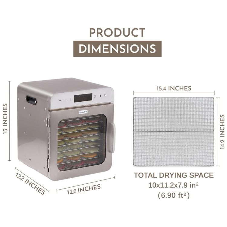 Desidratador-de-Alimentos-EpicuTech-S410-10-Bandejas-de-Imagem-5