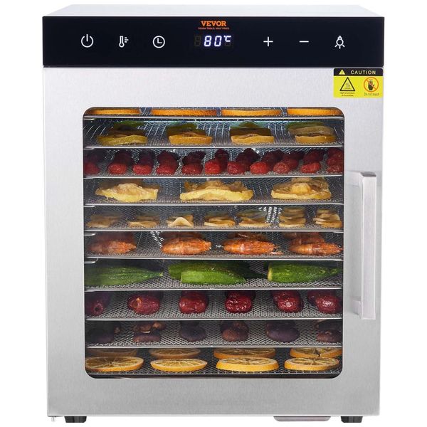 Desidratador-de-Alimentos-VEVOR-10-Bandejas-de-Aco-Imagem-0
