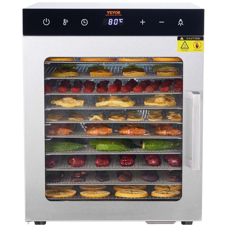 Desidratador-de-Alimentos-VEVOR-10-Bandejas-de-Aco-Imagem-0