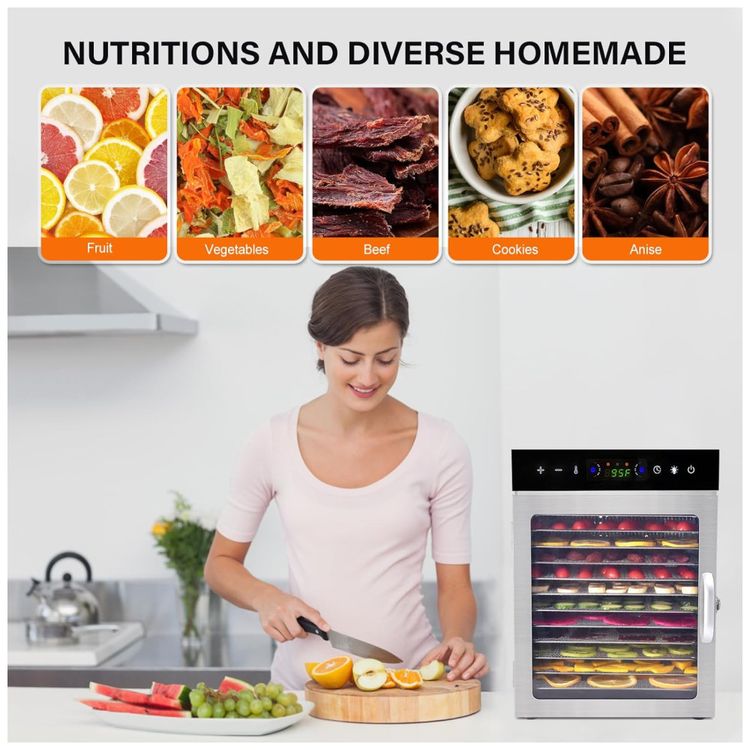 Desidratador-de-Alimentos-HOPERAN-12-Bandejas-de-Aco-Imagem-5