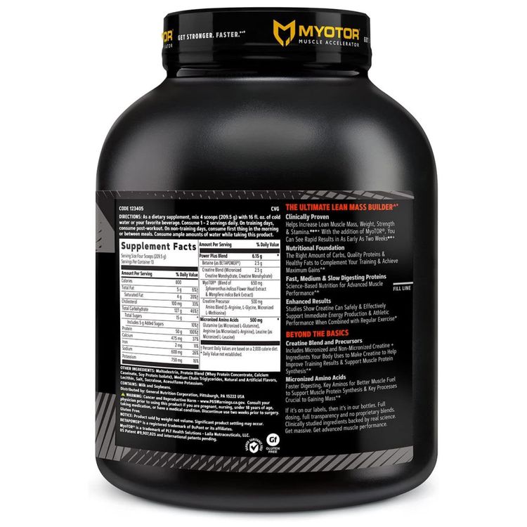 GNC-AMP-Mass-XXX---Suplemento-para-Ganho-de-Massa-Muscular-Imagem-1