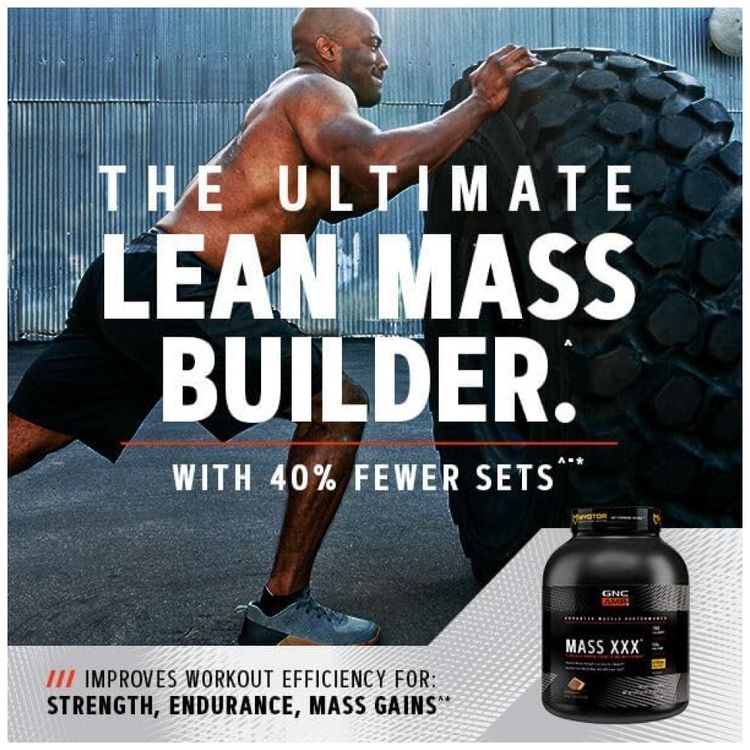 GNC-AMP-Mass-XXX---Suplemento-para-Ganho-de-Massa-Muscular-Imagem-2