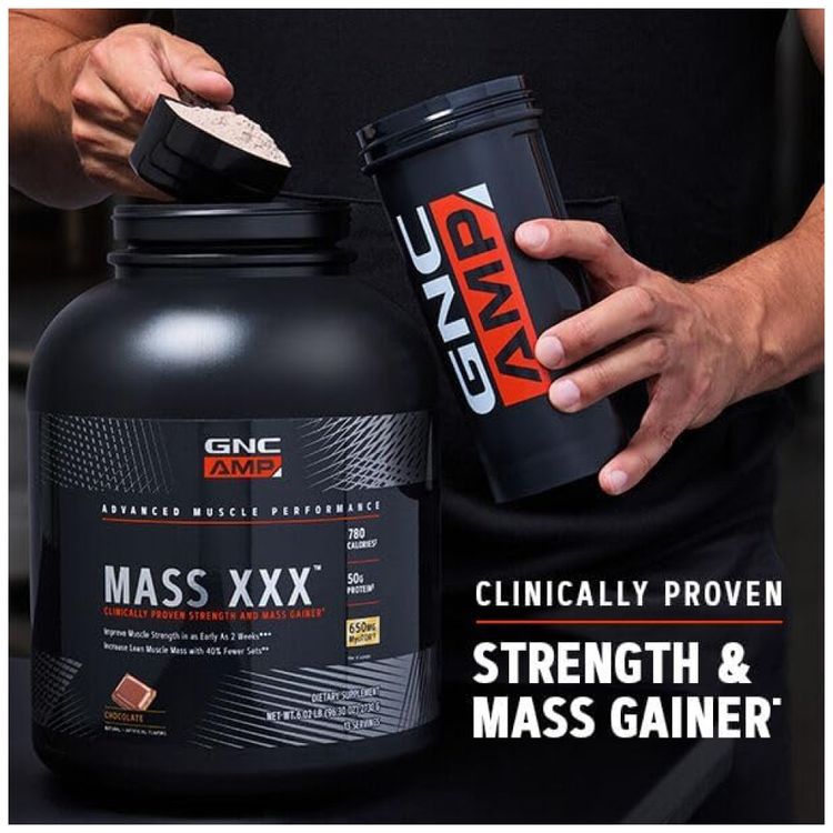 GNC-AMP-Mass-XXX---Suplemento-para-Ganho-de-Massa-Muscular-Imagem-3