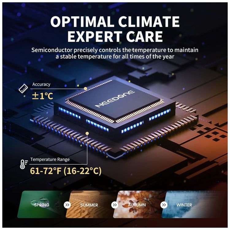 Umidor-Eletrico-NEEDONE-26L-com-Sistema-de-Controle-Imagem-1