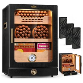 Umidor-Scotte-Iluminado-com-LED-15L-para-100-150-Charutos-Imagem-0