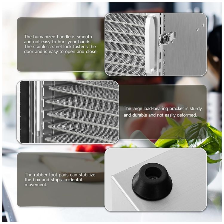 Desidratador-de-Alimentos-Comercial---10-Bandejas-Timer-Imagem-7