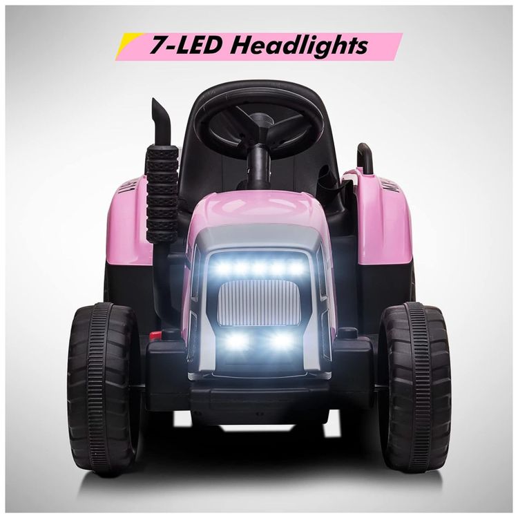 Trator-Eletrico-Infantil-com-Farois-LED-Rodas-Resistentes-Imagem-5