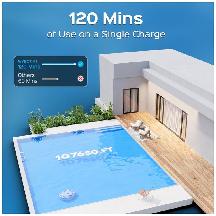 Robo-Aspirador-de-Piscina-Sem-Fio-WYBOT-A1-Limpeza-Imagem-4