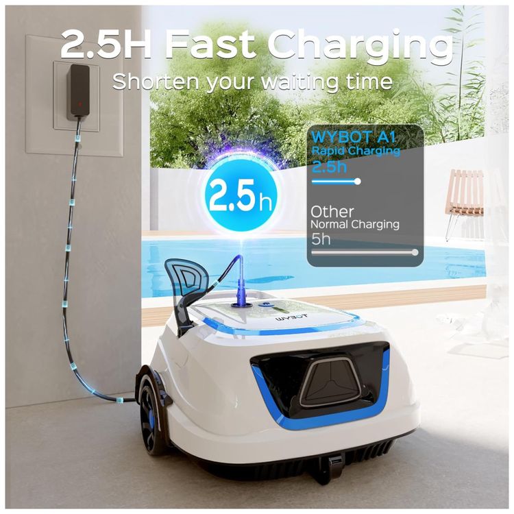 Robo-Aspirador-de-Piscina-Sem-Fio-WYBOT-A1-Limpeza-Imagem-5