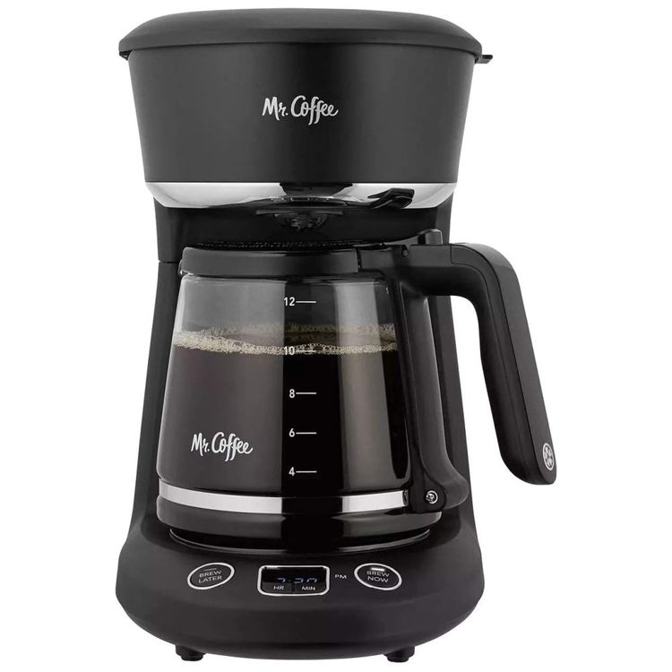 Maquina-de-Cafe-Programavel-Mr.-Coffee-12-Xicaras-Preparo-Imagem-1